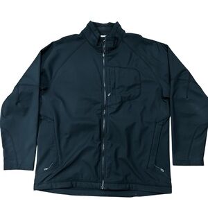 Nike ACG Black Soft Shell Full Zip Windbreaker Jacket Coat Size XL Mens